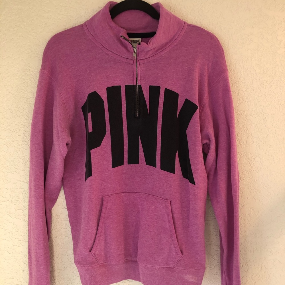 PINK Quarter Zip Sweatshirt